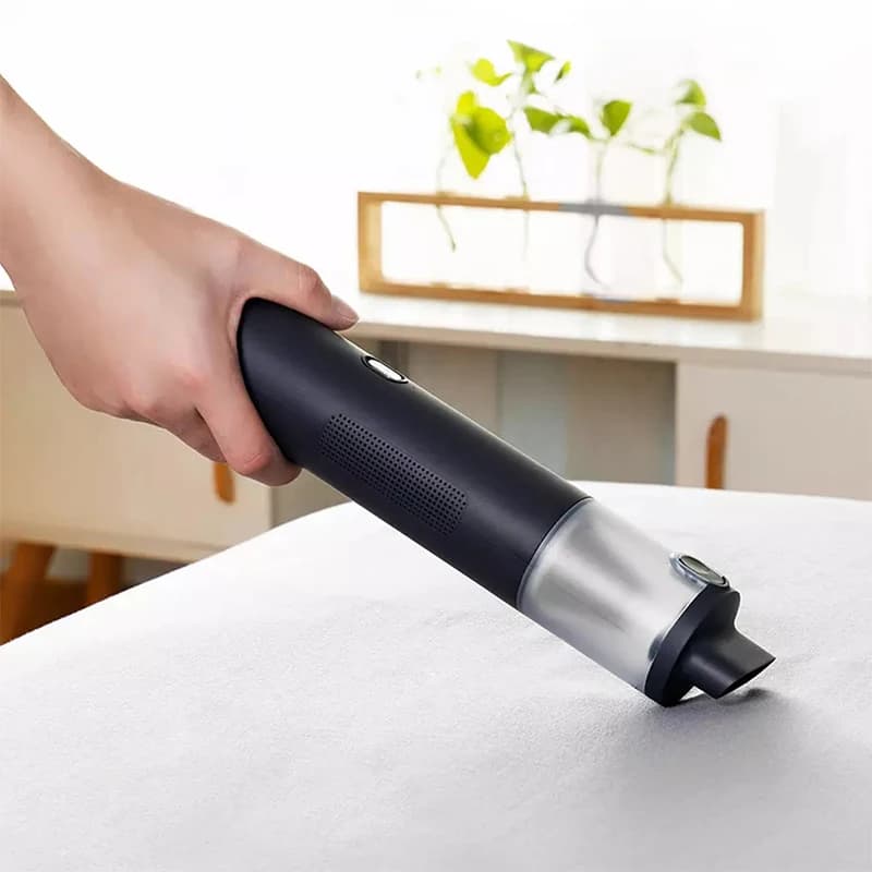 Aspirapolvere portatile senza fili Lydsto 2500mAh 120PSI Pompa di aria per auto Pompa gonfiabile per pneumatici Collettore di polveri per auto a casa