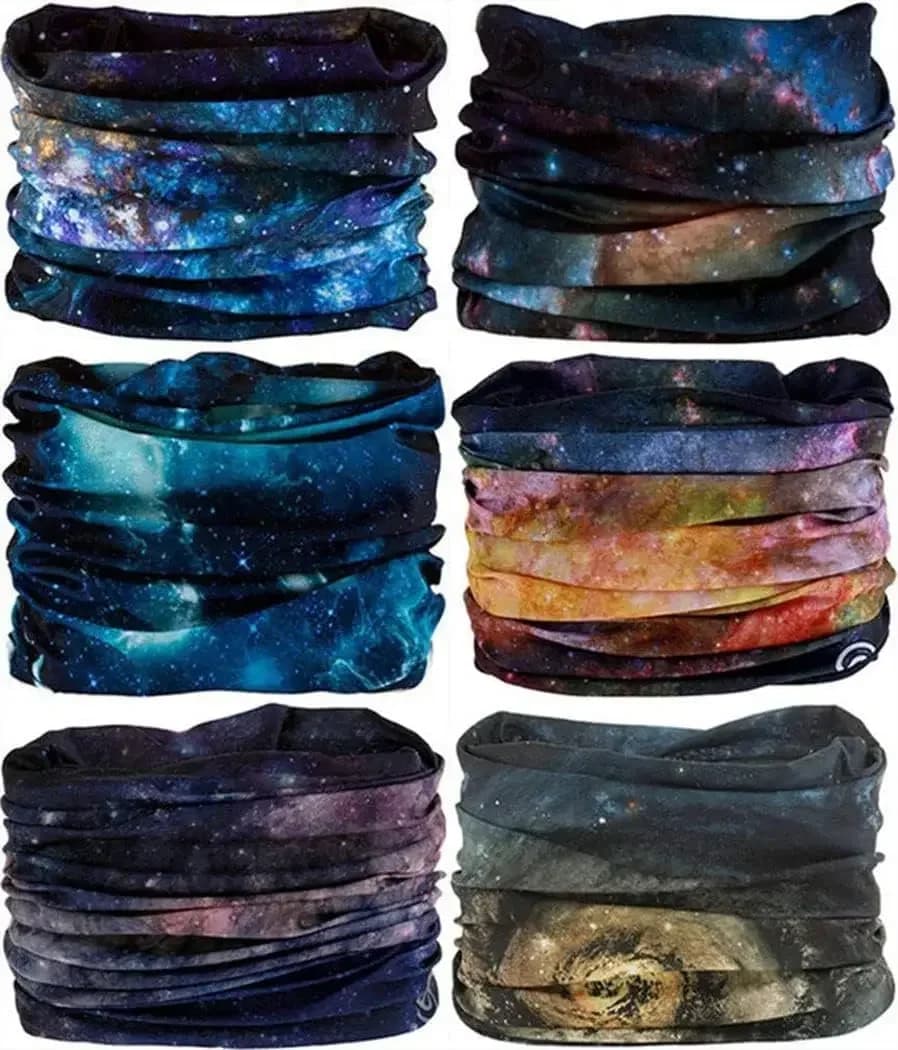 Fascia per la testa, scaldacollo, copricapo, maschera facciale, sciarpa magica, bandana per uomo e donna