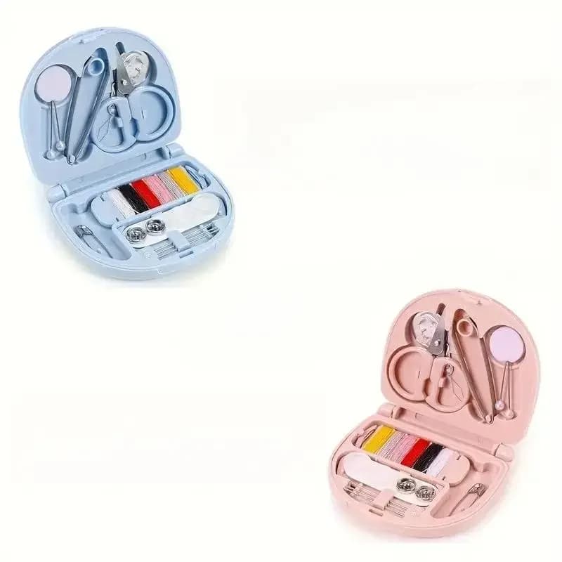 1 Set di Kit da Cucito Portatile Fai-da-Te, Mini Set di Fili e Aghi, Forniture di Cucito d'Emergenza, Adatto per Viaggi e Uso in Hotel