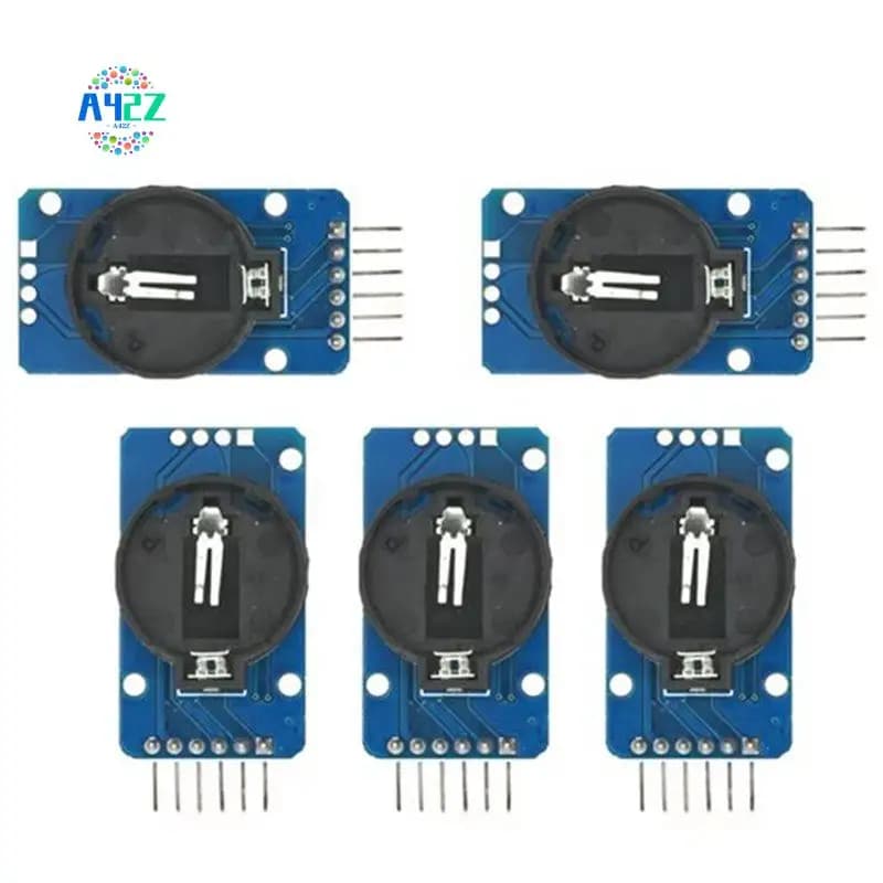 A42Z-5Pcs DS3231 AT24C32 Modulo RTC DS3231SN Modulo di memoria Modulo orologio di precisione Modulo in tempo reale 3.3V 5V per Raspberry Pi