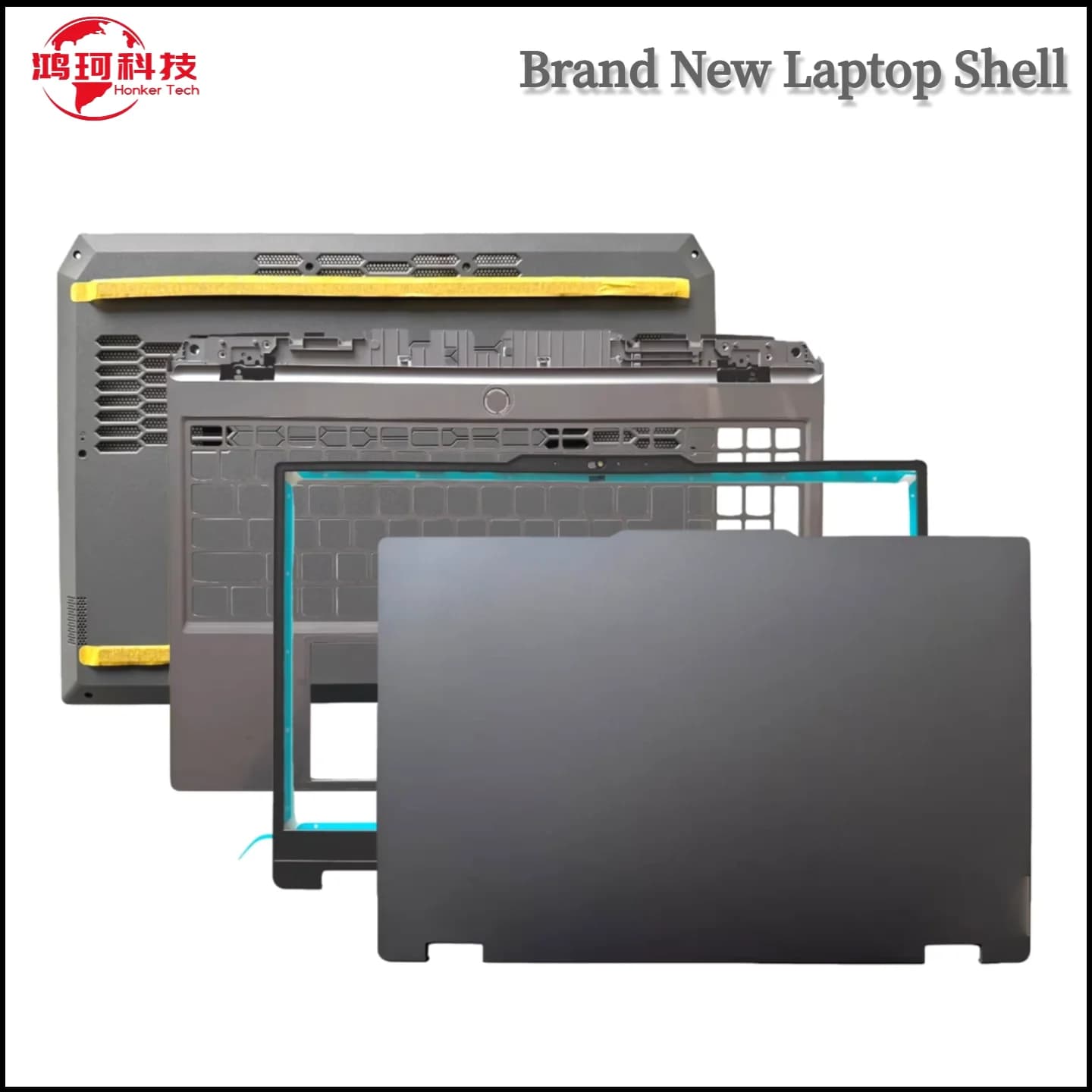 Nuovo per Lenovo G5000 IRX9 2024 LOQ 15IAX9 AHP9 LCD Del Computer Portatile Della Copertura Posteriore Top Case/Lunetta LCD/Copertura del Poggiapolsi/Copertura Della Base Inferiore