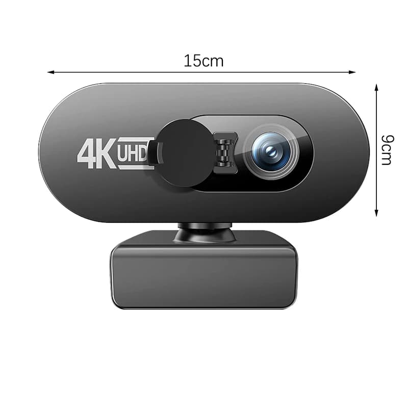 4K Full HD Webcam For PC Web Camera New Mini Web Cam With Microphone USB Autofocus Stream Camera For Computer Laptop