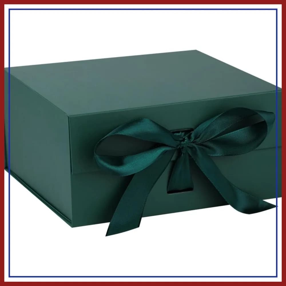 Scatole Regalo 6x6x3 Pollici con Coperchi e Nastro per Matrimoni, Compleanni, Conservazione, Confezione da 3