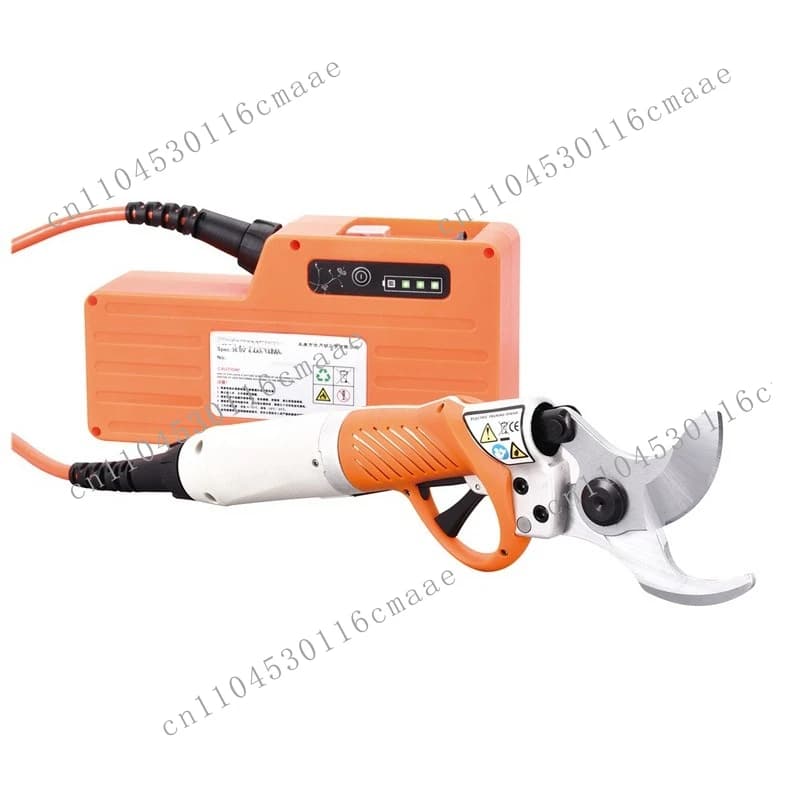4,5 cm lithium battery electric pruning scissors, rechargeable portable gardening scissors, scissors for large branches and fruit trees.