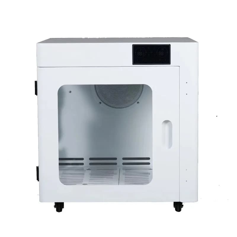 Armadio Asciugacapelli Automatico per Animali Domestici con Timer Intelligente, Box Asciugatura Domestico per Bagno e Toelettatura di Cani e Gatti