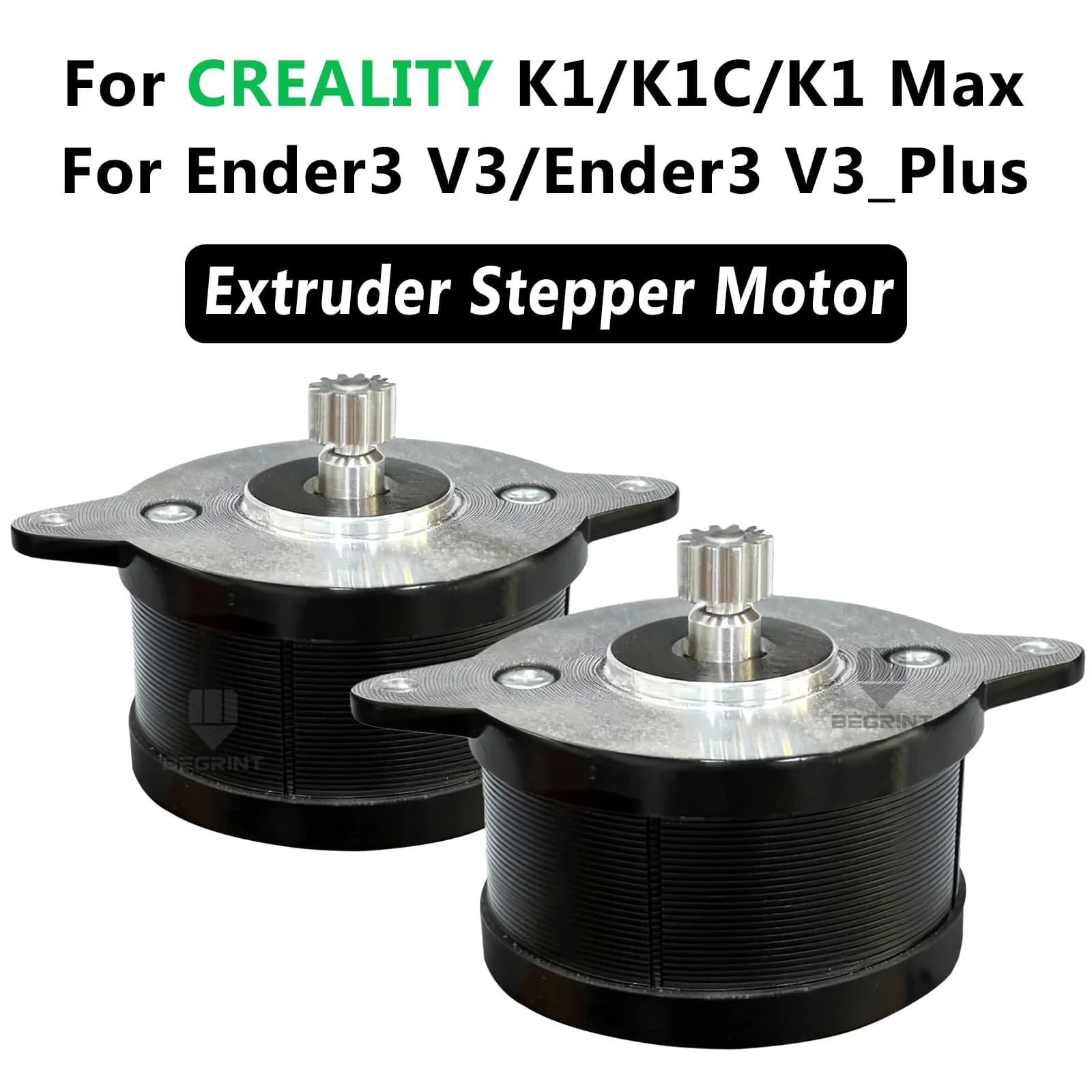 K1 Extruder Stepper Motor with 12 Tooth Gear for Creality K1,K1C,K1 Max,Ender 3 V3,Ender 3 V3 Plus 3D Printer Accessories