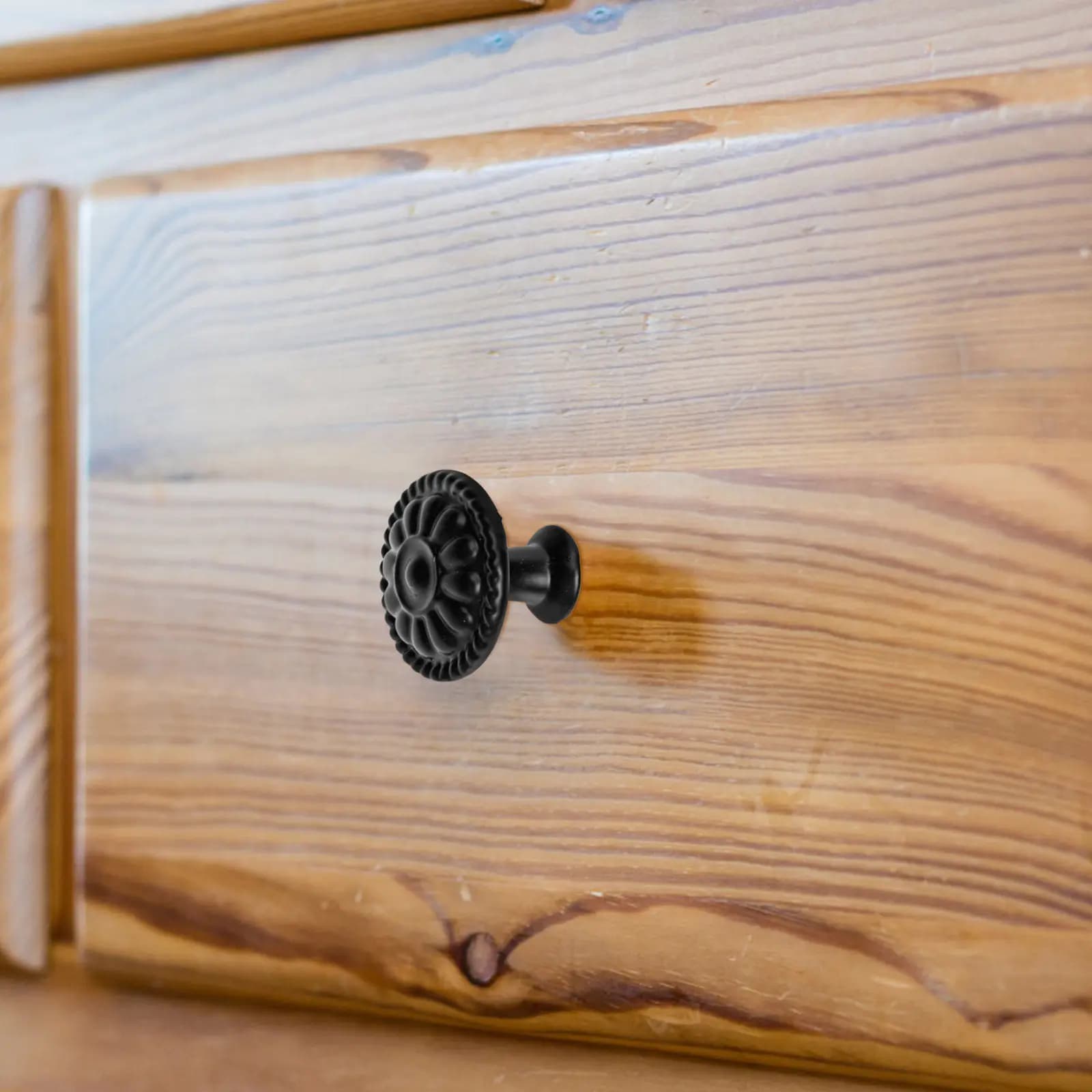 10 set di pomelli neri per armadietti, maniglie rotonde in lega per cassetti, per mobili da cucina, guardaroba, ferramenta per porte