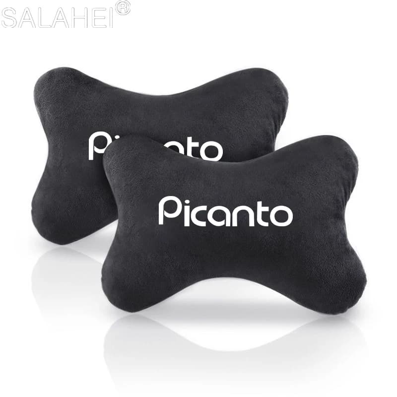 Car Seat Pillow Headrest Protect Seat Belt Shoulder Interior Accessories For Kia RIO PICANTO MOHAVE CARNIVAL SELTOS CARENS NIRO