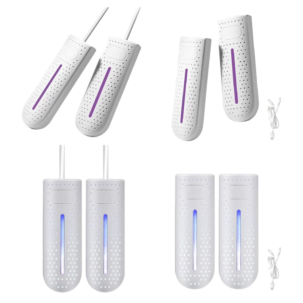 Riscaldatore scaldapiedi pieghevole deodorante regolabile dispositivo di deumidificazione riscaldatore essiccatore rapido riscaldamento a circolazione di 360 gradi ricarica USB