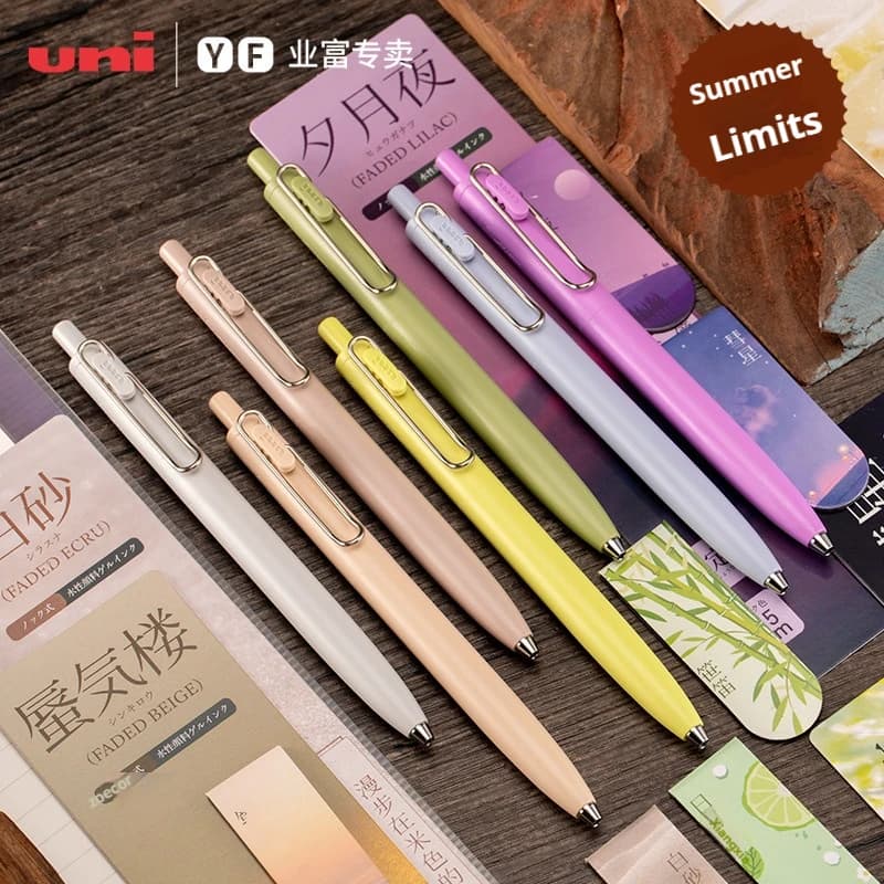 Penne gel Uni UMN-SF Thick Core di seconda generazione, inchiostro ricco, scrittura fluida, 0,38/0,5 mm, lo strumento perfetto per gli appassionati di cancelleria