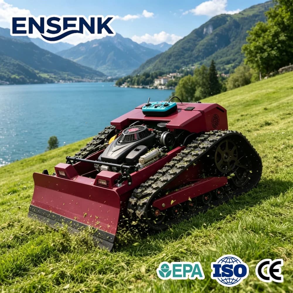 Customizable Remote Control Wireless Lawn Mower Powerful Construction 23 hp Pruning Shears CE Certified Free Shipping
