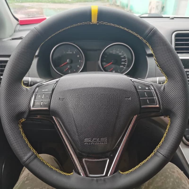 Black breathable eco-leather for Haval H6 M6 H9 H4 accessories for woven cover