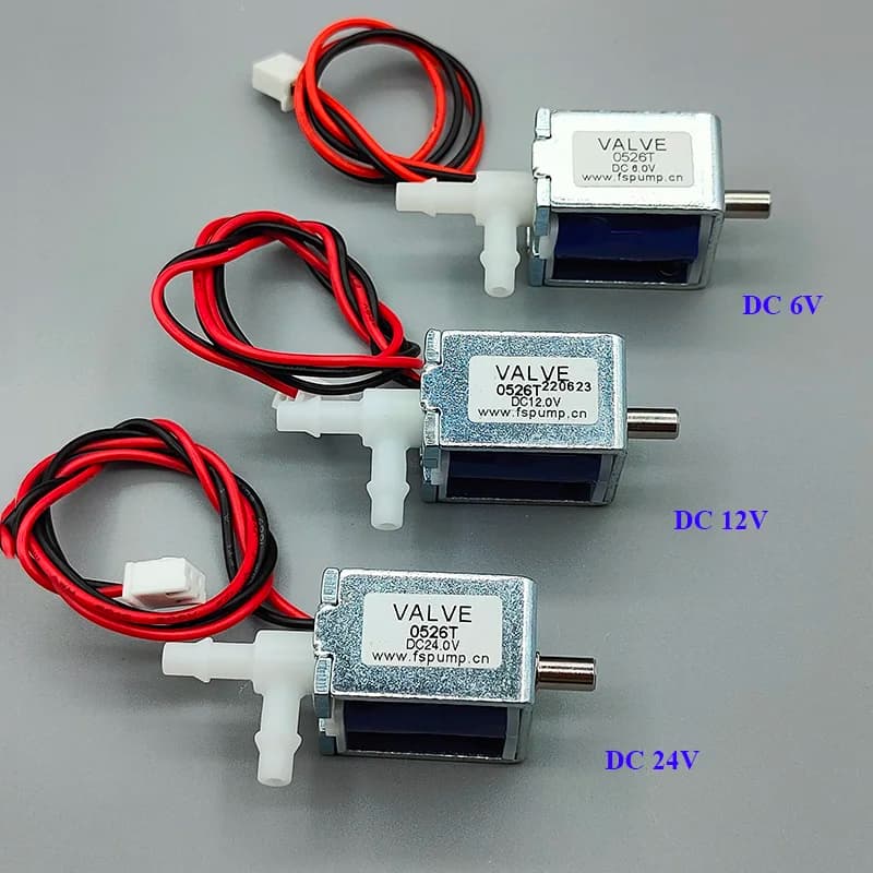 DC 6V 12V 24V 2 posizioni 3 vie Micro Mini elettrovalvola elettrica valvola di controllo del flusso del Gas dell'aria valvola della pompa di scarico sconsigliata