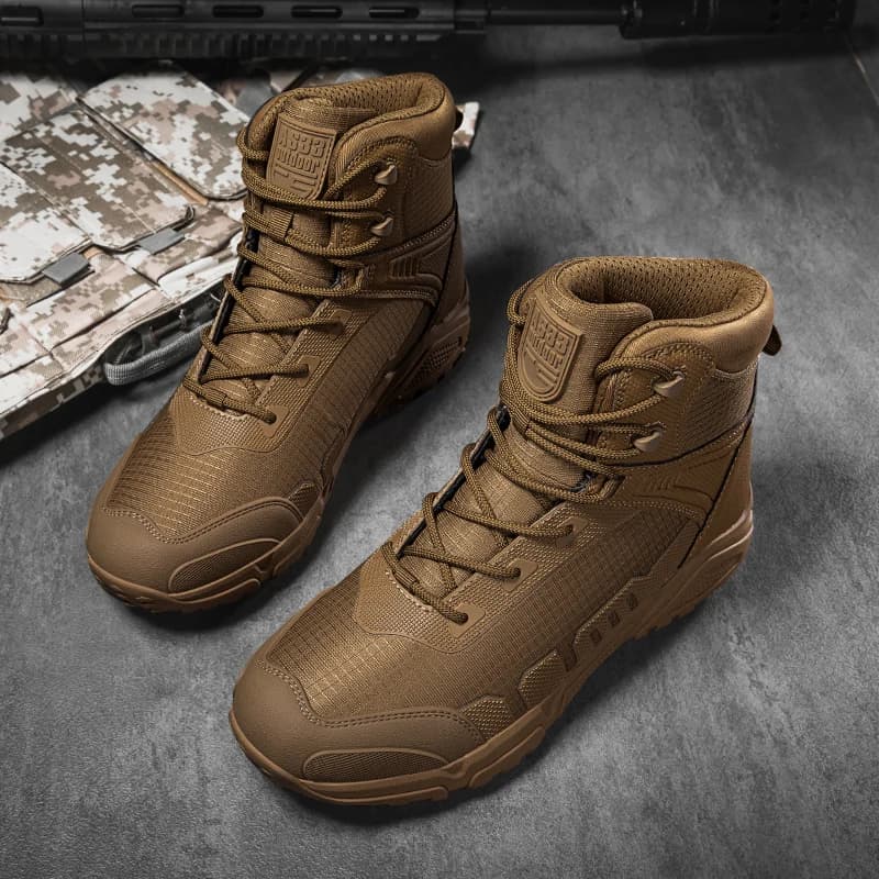 Men Hiking Boots for Spring Autumn Comfort Breath Anti Slip Hiking Shoes Outdoor Camping Waterproof Work Shoes Sizes 39-46