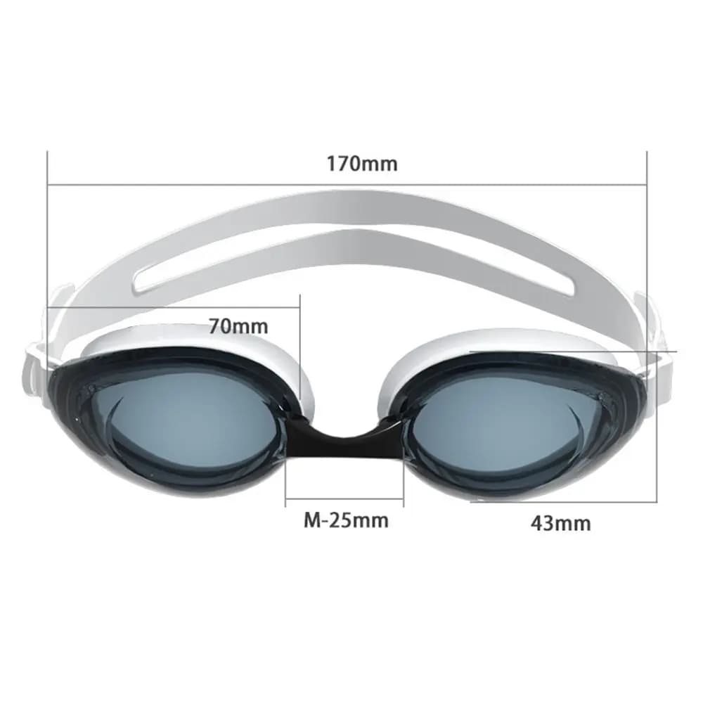 Creative Summer Swimwear HD Waterproof Silicone Swimming Glasses Swimwear for Adjustable Blowjob Men Woman