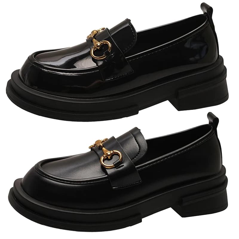 Scarpe basse da donna nuove Scarpe da ginnastica casual in pelle Scarpe da donna con tacco basso con base spessa leggera