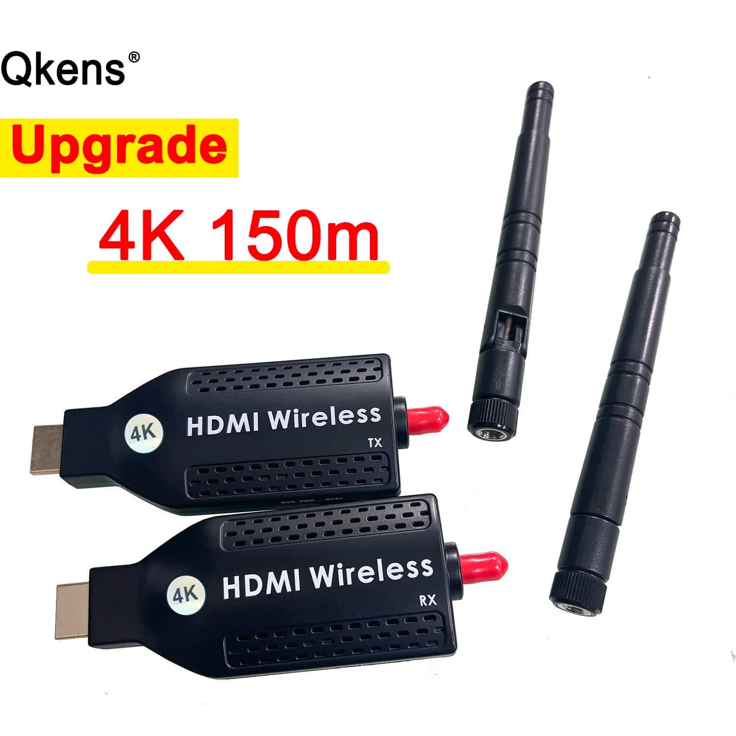150m 1080p 4K Wireless HDMI Video Transmitter and Receiver Extender TV Stick Dongle PC Adapter Laptop To Monitor TV
