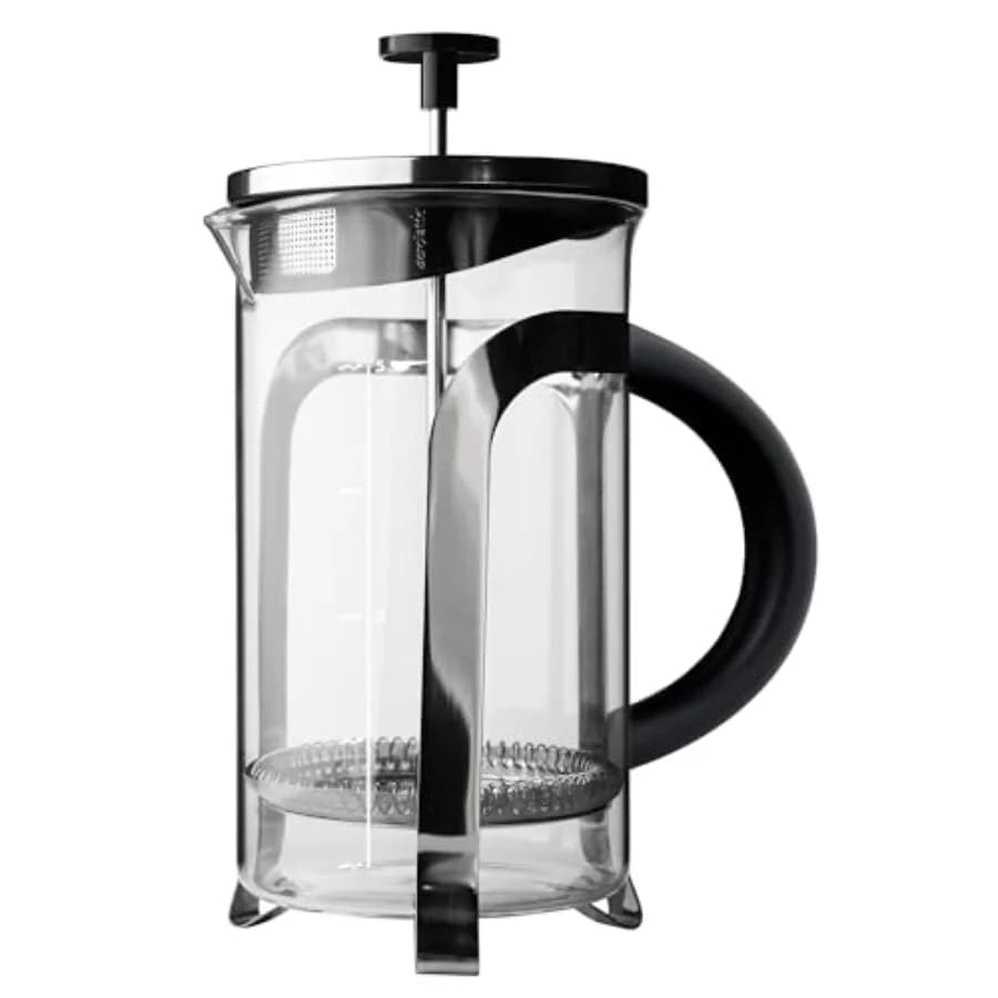 French Press Coffee Maker, Brews 5 Servings, 20-Ounce