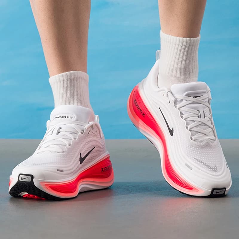 Scarpe sportive da uomo Nike Vomero Plus per fitness, allenamento per la corsa a lunga distanza, comoda ammortizzazione, assorbimento degli urti, scarpe da corsa resistenti all'usura Hv8150-100