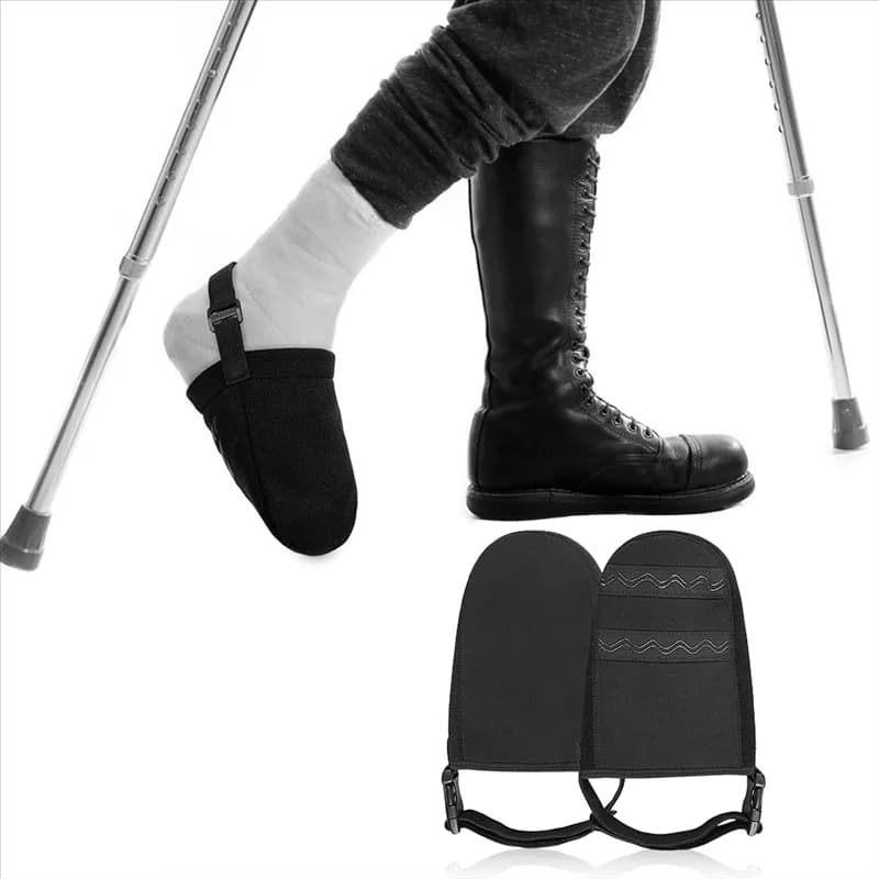 AA20-2 PCS Protective Cast Socks Toe Covers For Foot, Cast Socks Over Cast Adults, Adjustable Non-Slip Cast Toe Covers
