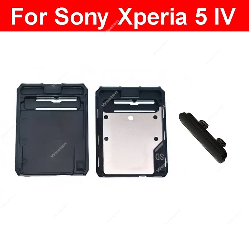 Per Sony Xperia 5 lV Vassoio scheda SIM Slot Adattatore scheda SIM Scheda SIM Presa Lettore Supporto Slot Connettore Parti di ricambio