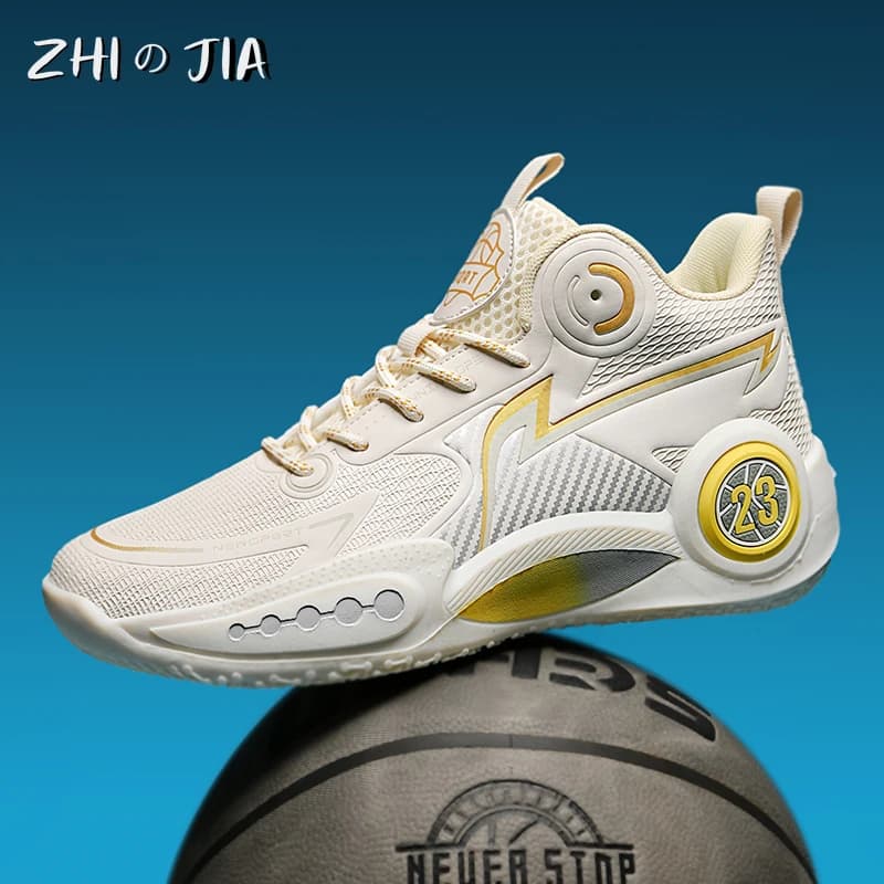 Basketball Shoes for Young Professional Training Gymnastics Shoe Resistant Wear Anti-Slip Shoes Men Casual Fashion Couple 35-45
