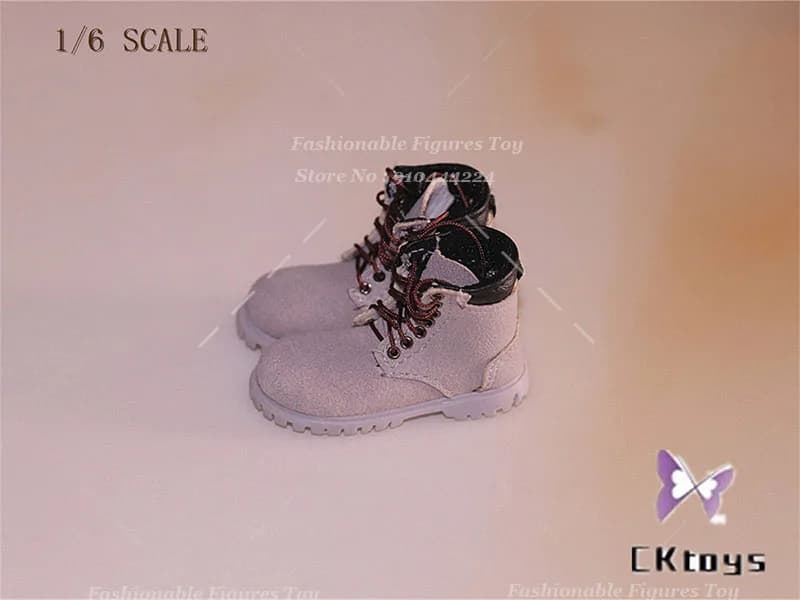 ​CK031 1/6 Men Soldier Boots Lace Up Climb Hiking Shoes Work Outdoor Mountaineering Hollow Shoes For 12inch Action Figures Model
