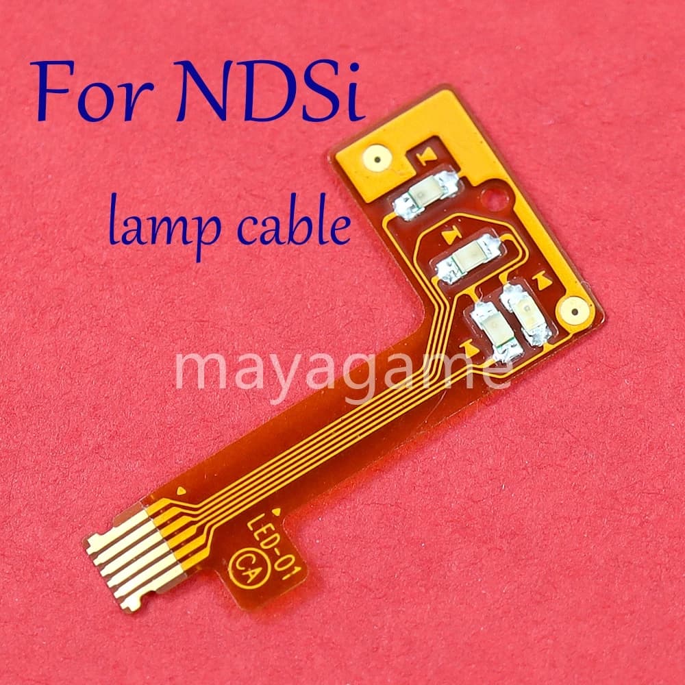 1pc Original Power Lamp ON/OFF LED Ribbon Flex Cable Replacment For Nintendo DSi NDSI Game Console Accessories