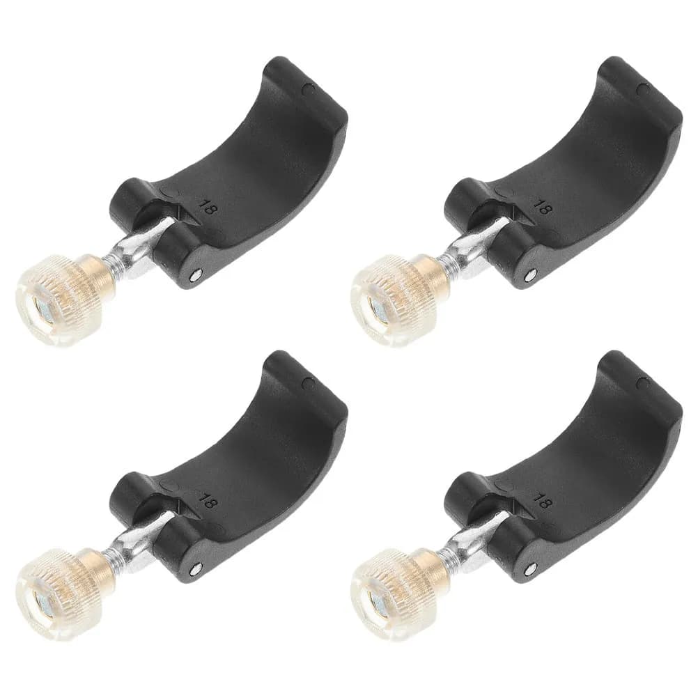 4Pcs Trekking Poles Lock Clamp External Handle Nuts for Hiking Mountaineering Accessories Backpacking Outdoor Supplies