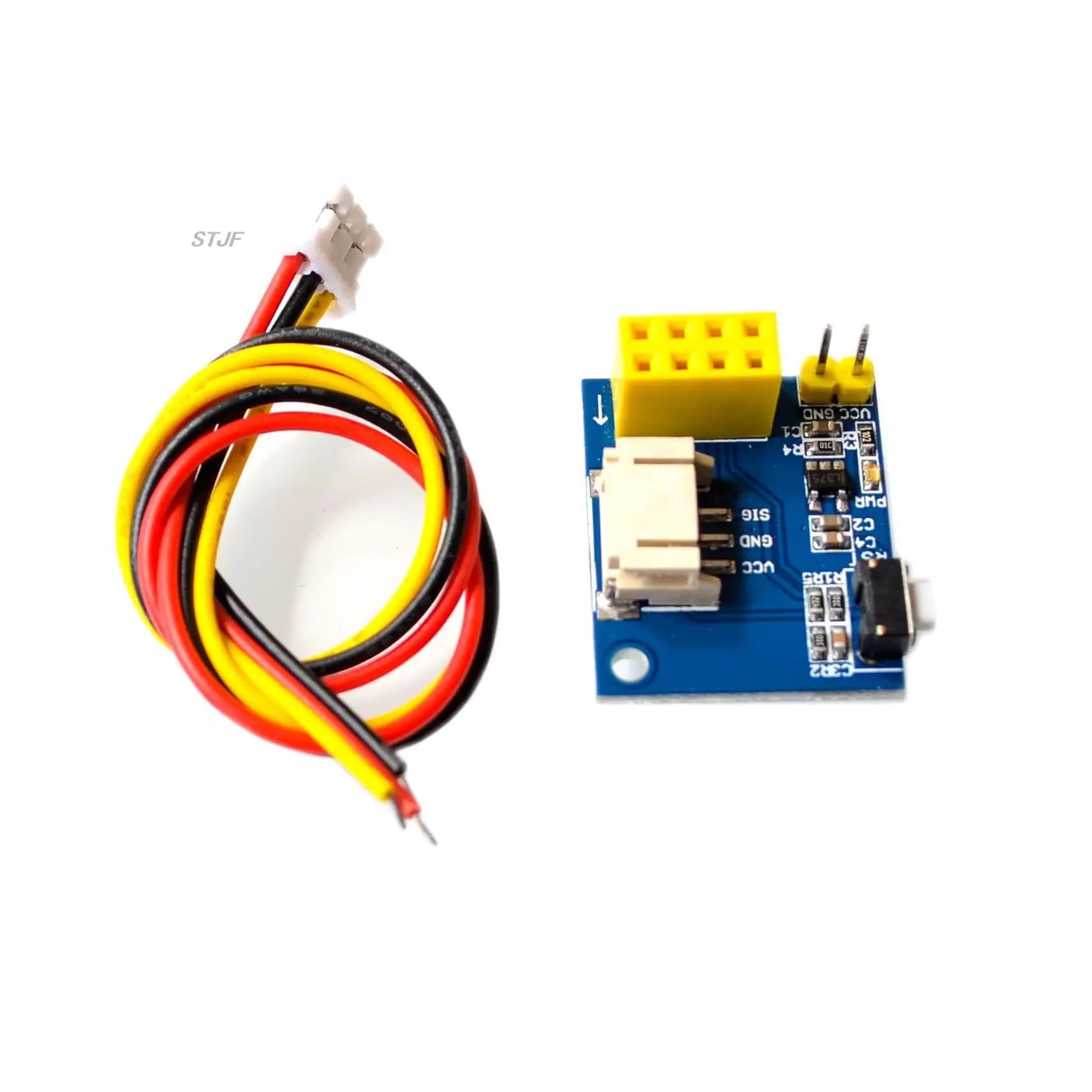 ESP8266 ESP-01 ESP-01S RGB LED Controller module for Arduino IDE WS2812 electronic smart light ring DIY