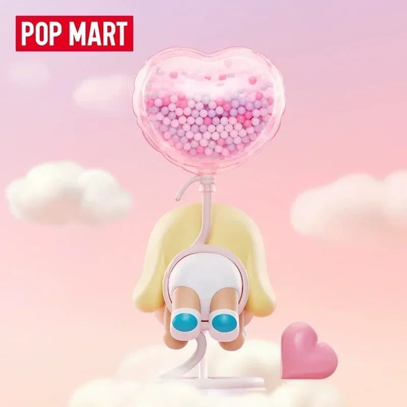 POPMART CRYBABY MAKE ME FLOAT Hanging Card Pendant Series Blind Box Guess Bag Mystery Box Toys Doll Cute Anime Figure