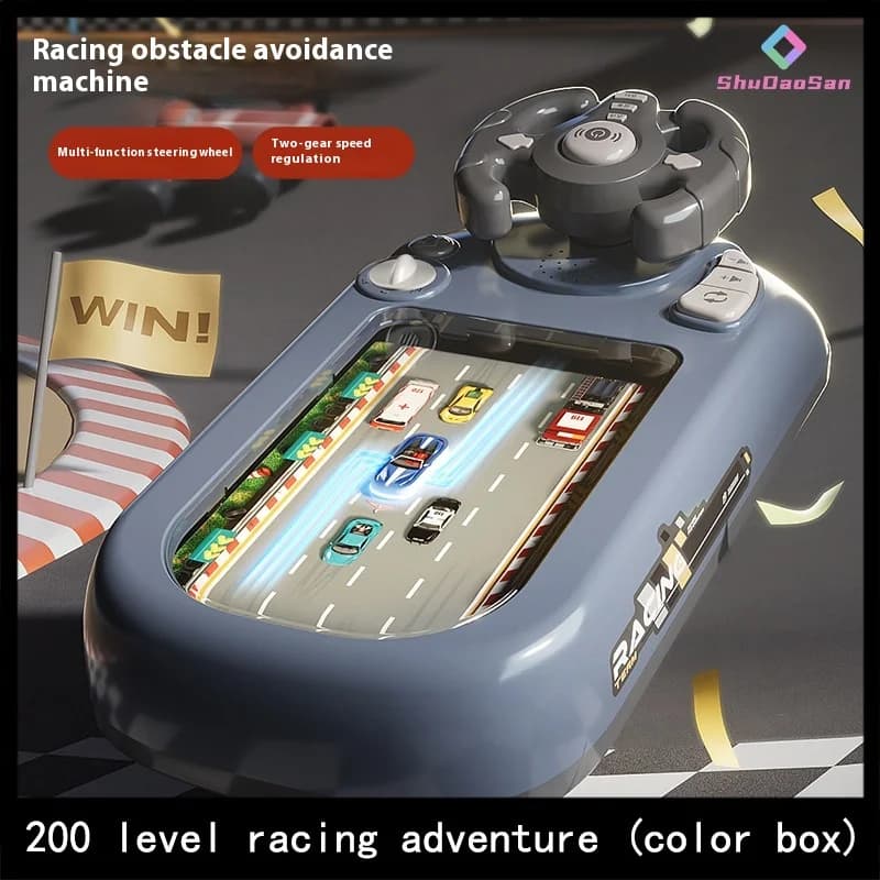 Nuova console di gioco da corsa per bambini con divertente gioco da tavolo giocattolo per evitare ostacoli, puzzle di avventure