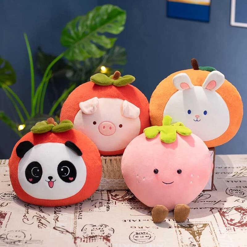 Cuscino Lombare in Peluche a Forma di Animale Carino per Adulti, Ideale per Divano, Letto, Sedia da Ufficio e Decorazione Domestica