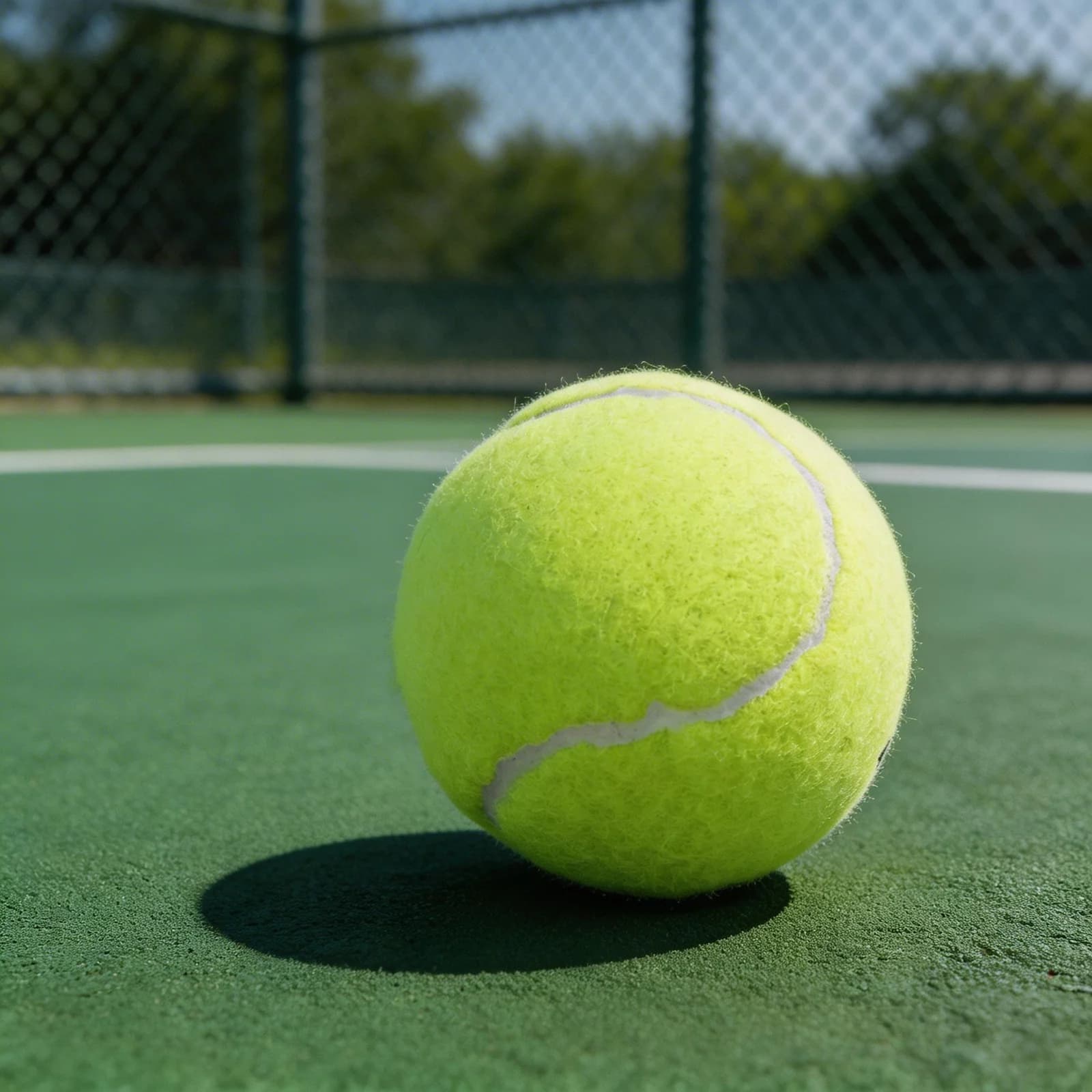 Pallina da tennis ad alto rimbalzo da 6,4 cm con nucleo in gomma e rivestimento in feltro, ideale per l'addestramento dei cani, giochi all'aperto e competizioni sportive.