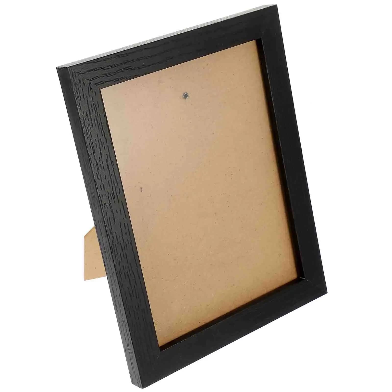 Cornice Portafoto da Parete Semplice e Rustica, Supporto per Foto da Tavolo, Cornice Decorativa per Casa, Ufficio, Camera da Letto, Soggiorno