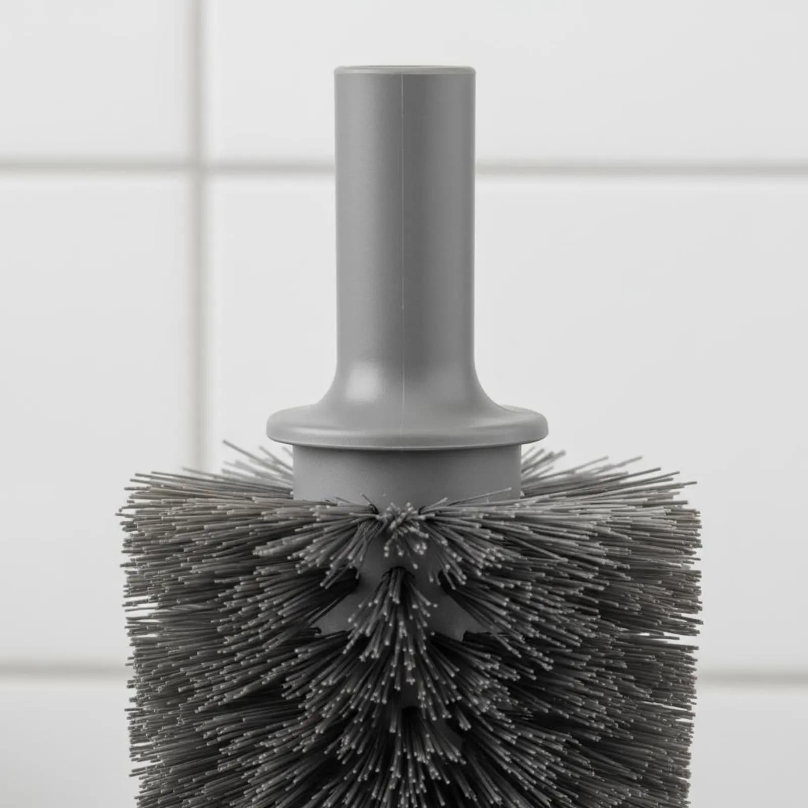 3 Pieces Wall Mounted Toilet Brush Set Stain Removing Long Handle Toilet Brush