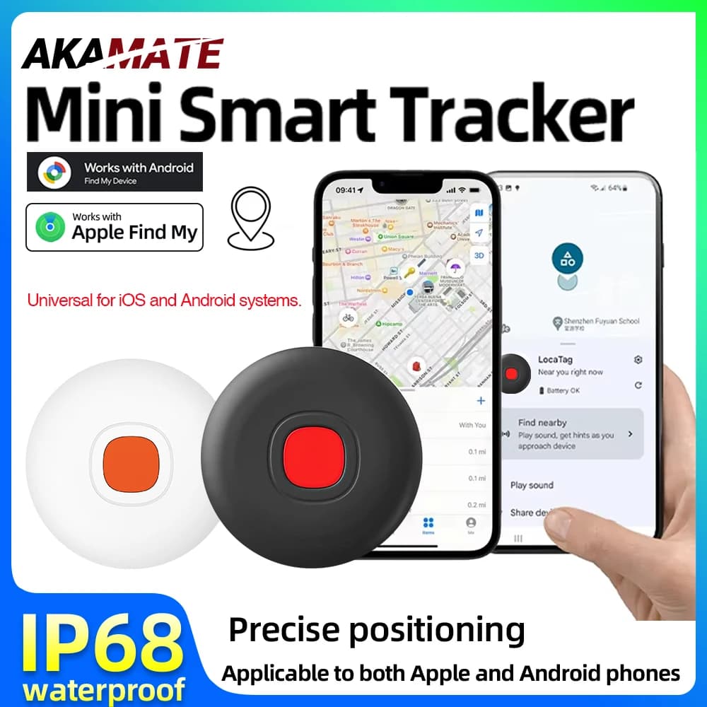 Anti-loss Device Find My App Tracker Key Wallet Bike Tag Tracking Available Mini Finders Smart Tag For iPone Android Phones