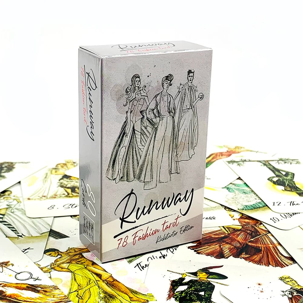 Nuove Carte dei Tarocchi Runway, Mazzo da 80 Carte, Edizione per Intrattenimento e Divinazione, Giochi da Tavolo, Carte da Collezione