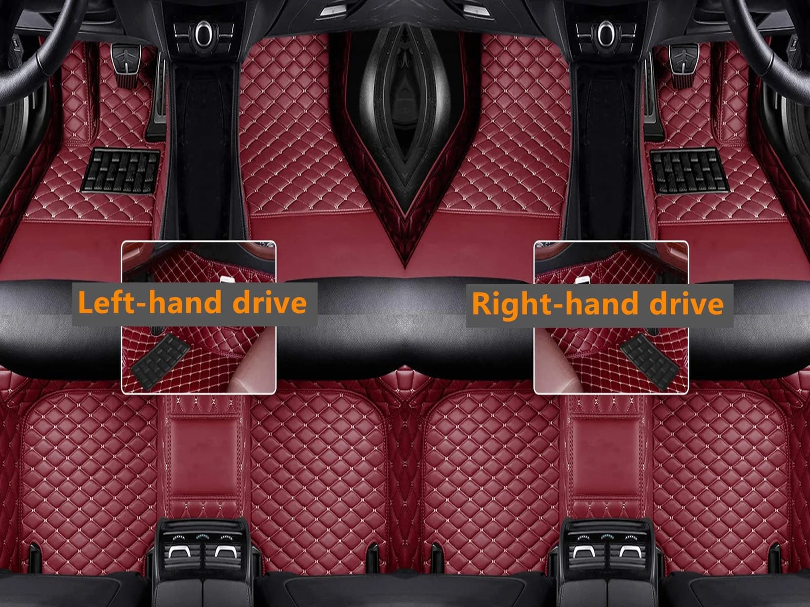 New Custom Car Floor Mats For Ford Focus MK3 2012-2018 Years Auto Coche Accessories Waterproof Leather Floor Liners