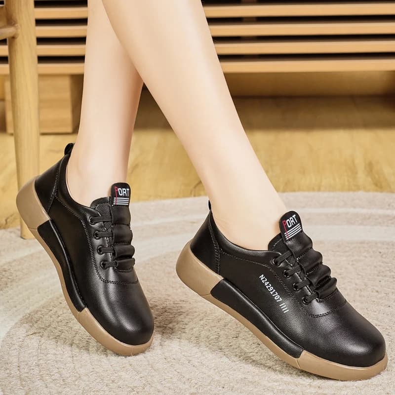 Plus-Size Shoes for All Seasons, Women's Casual Shoes with Knee, Shoes with 3.0 cm Zeppa, Women's Rocking Shoes, Shoes with Plateau at thick sole to Increase the Highness