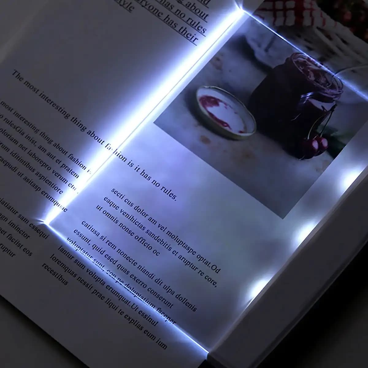 1PC-LED Lampada da libro wireless Dormitorio Lettura notturna Protezione per gli occhi Batteria AAA Lampada da tavolo portatile creativa a LED per camera da letto