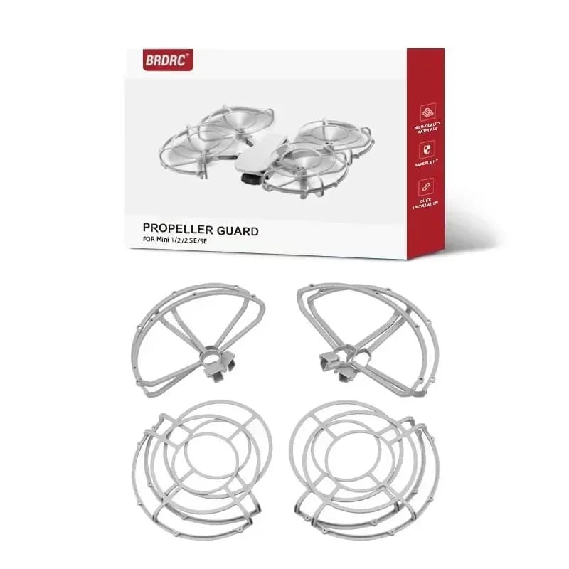 Protezione Elica BRDRC per DJI Mavic Mini 2 e Mini 1, Protezione Anti-collisione a Montaggio Rapido, Accessori per Droni