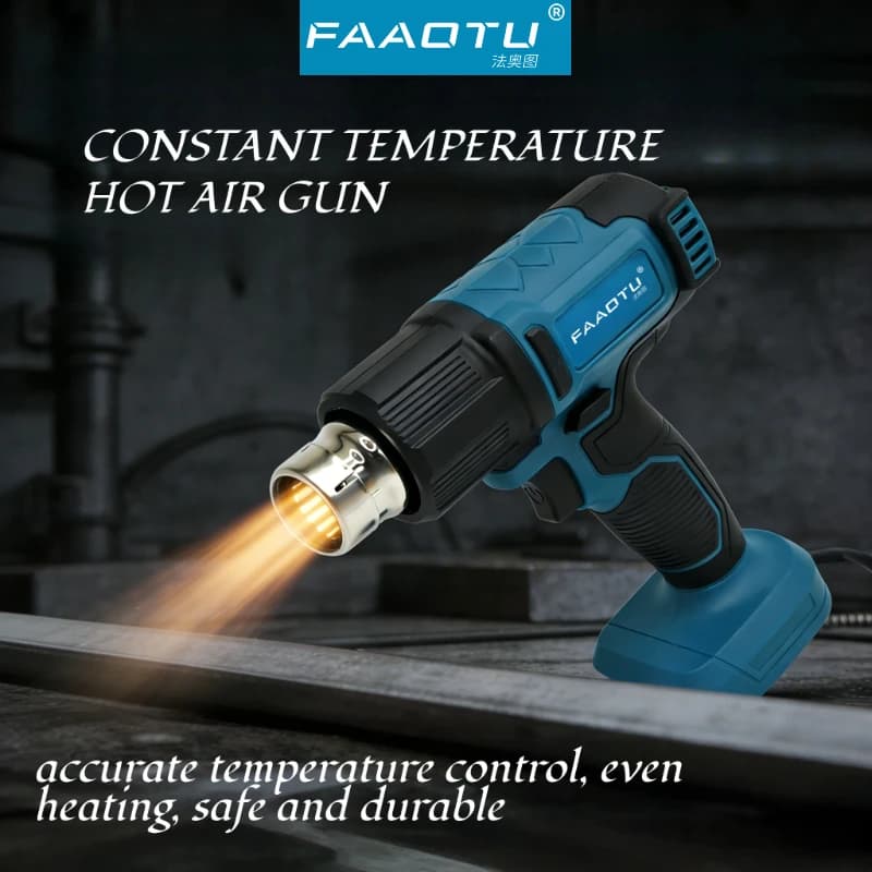Pistola Termica Senza Fili FAAOTU - Equivalente allo Standard MT, Efficiente per Artigianato, Saldatura e Riparazioni, Compatibile con Batterie MT