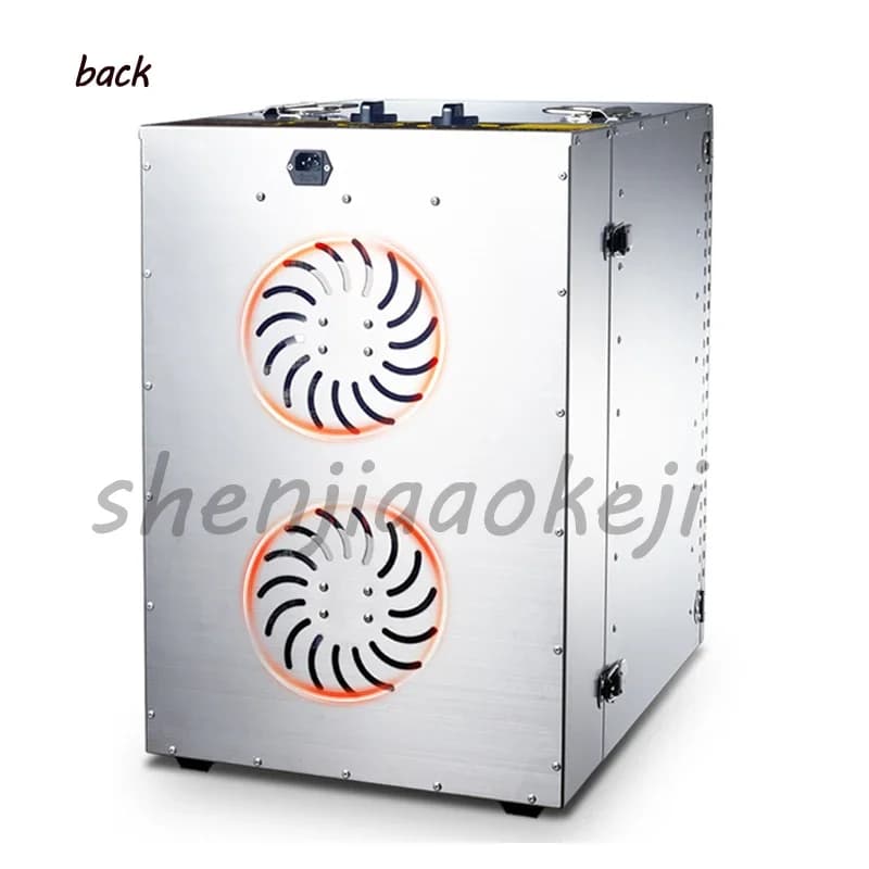 16 strati Macchina per disidratazione di frutta e verdura Essiccatore ad aria Essiccazione Macchina per frutta secca Essiccatore per alimenti 220v 1000w Elettrodomestici da cucina