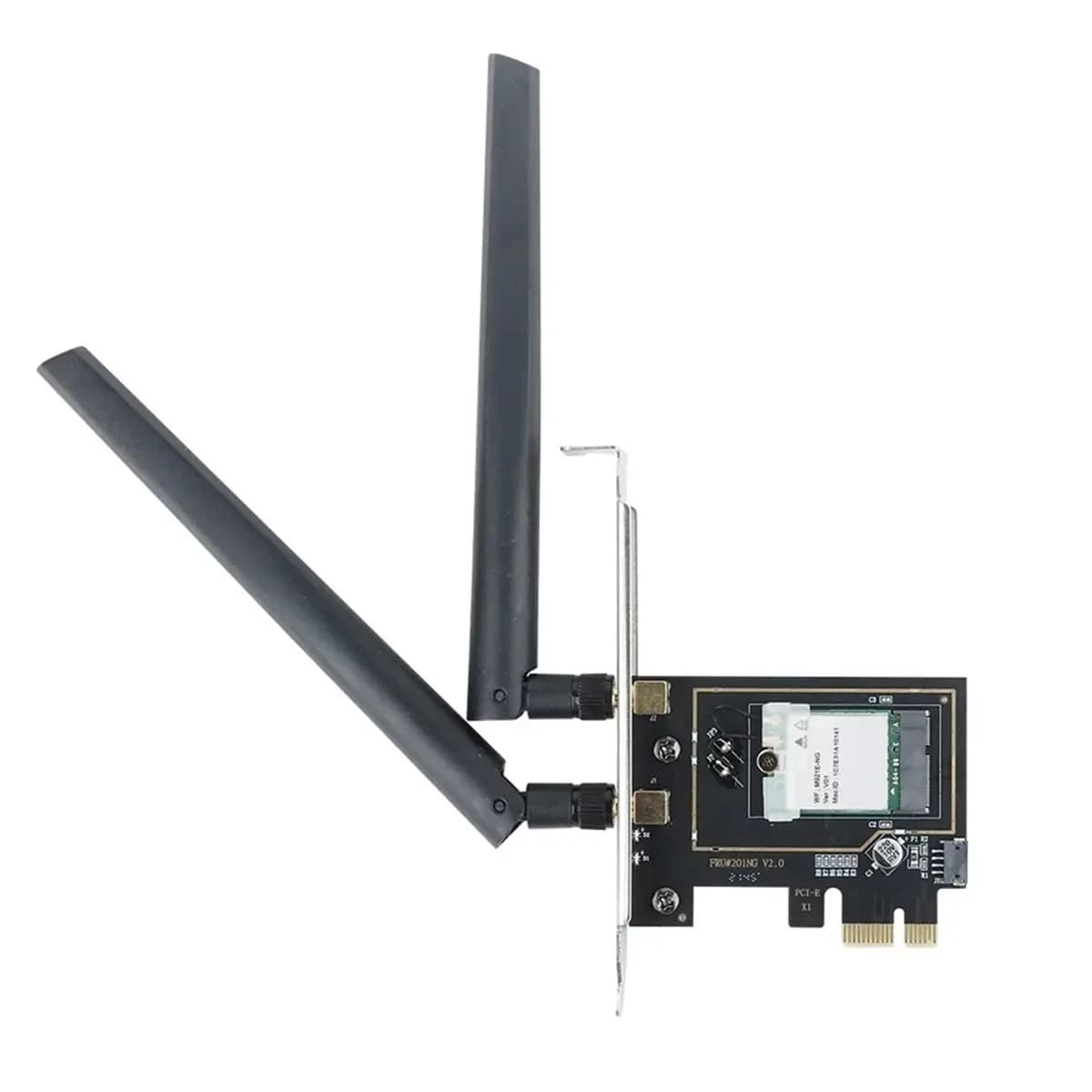 NEW FACTORY~PCIE 1800Mbps WiFi 6 Wireless PCIe Adapter AX1800 BT5.2 802.11 AX Dual Band 2.4G/5G WiFi Card for Win10/11