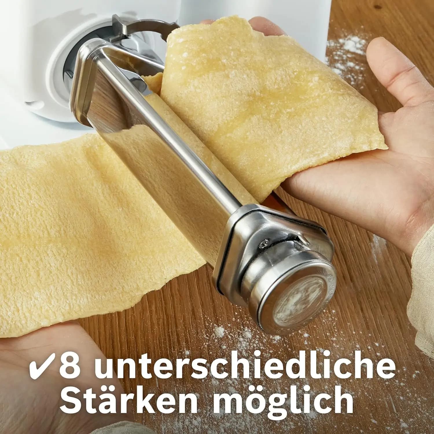 2024 Bosch Pasta Roller Attacco Miscelatore da cucina MUM2 e $ 4 e 5, Rullo per pasta, Spaghetti e Fettuccine Cutter Maker Accessori