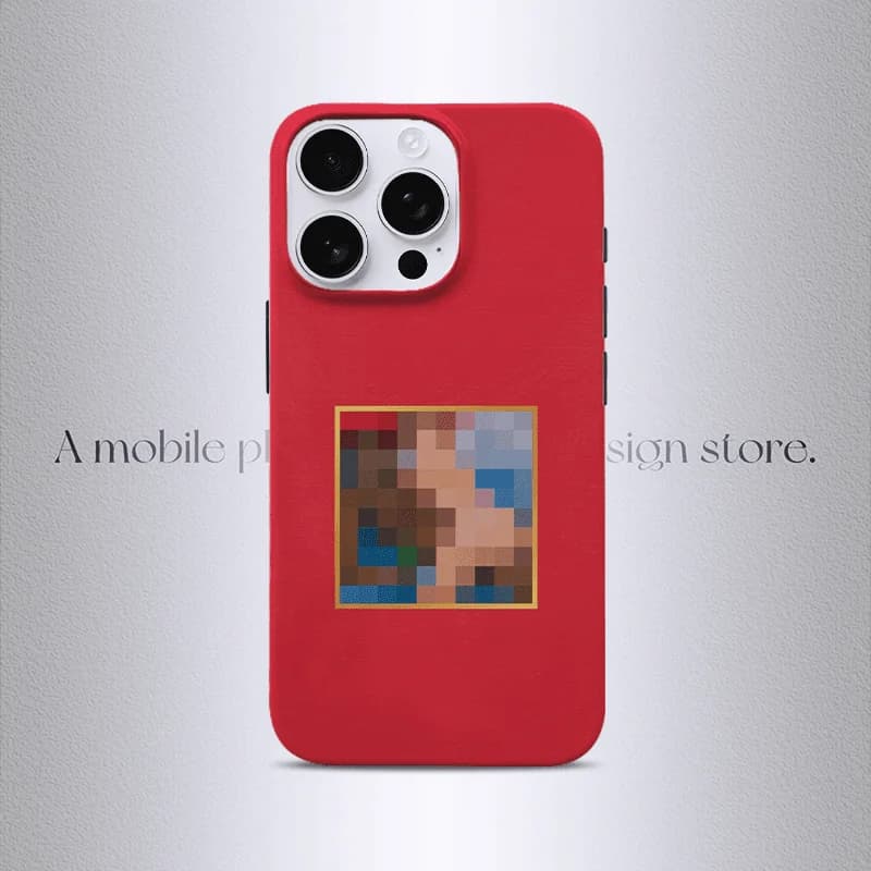 Kanye West My Beautiful Dark Twisted Fantasy Custodia per iPhone 16 15 14 13 12 11 X XS Pro Max Plus Cover di lusso a doppio strato