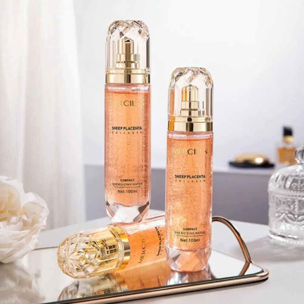 Tonic Serum to Collagen Mercilen with Pecora Placenta Extract 100ml Energizing Razor Hydrating Anti-wrinkles for Skin Care