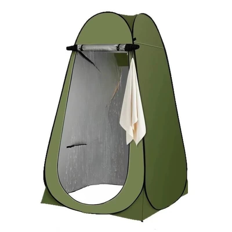 Portable Waterproof Pop-Up Changing Dressing Toilet Shower Tent Camouflage Camping 190T Polyester for Outdoor