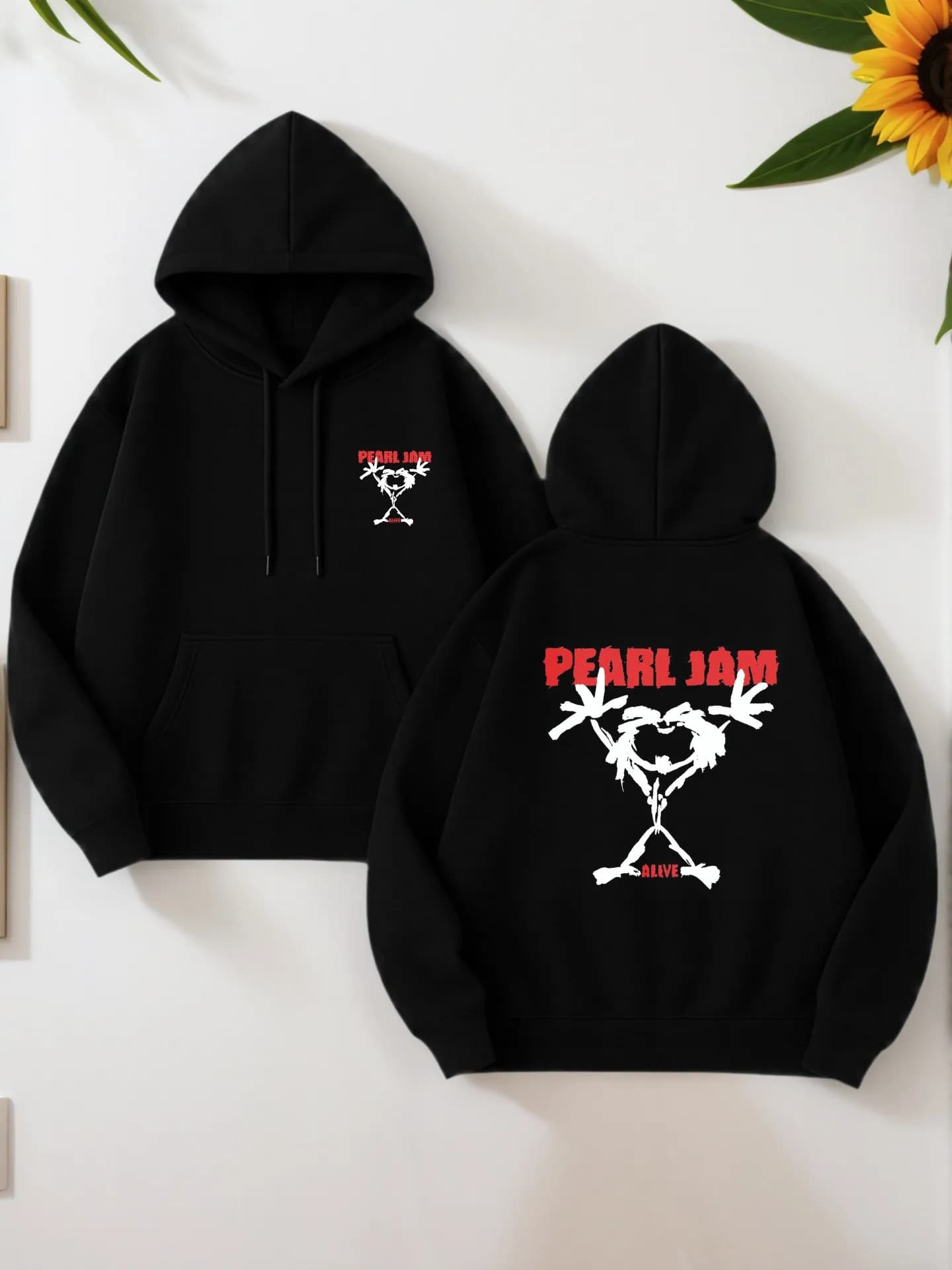 Felpa con cappuccio grafica da uomo, lettera - Felpa con cappuccio casual da uomo con stampa, realizzata in tessuto confortevole, da indossare tutti i giorni